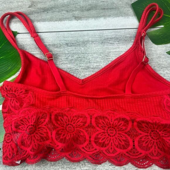 Aerie ribbed lace bralette - Picture 4 of 6